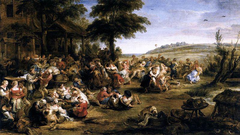 Peter Paul Rubens The Village Fete china oil painting image